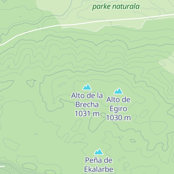 Map of Alto de la Brecha