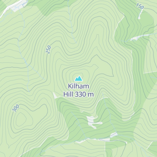 Map of Kilham Hill