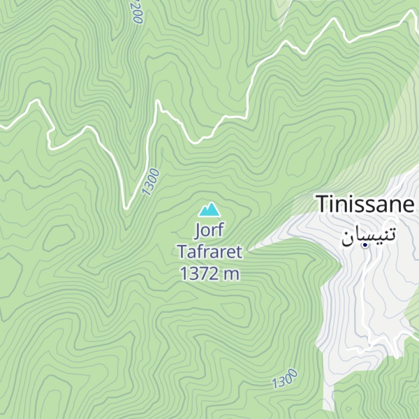 Map of Jorf Tafraret