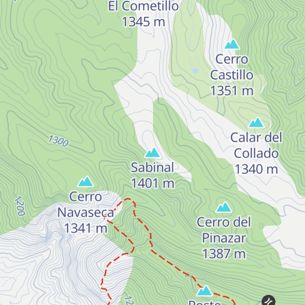 Map of Sabinal