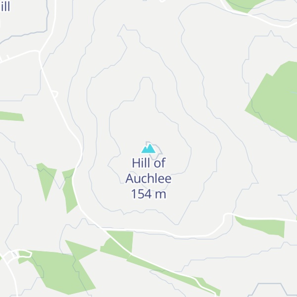 Map of Hill of Auchlee