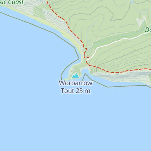Map of Worbarrow Tout