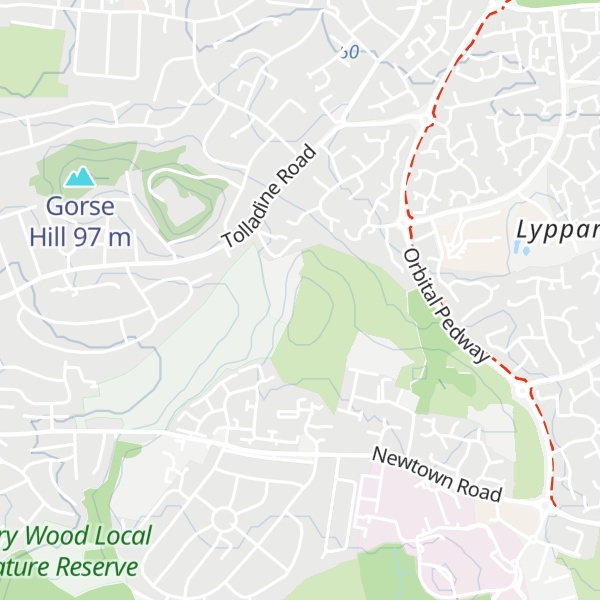 Map of Leopard Hill