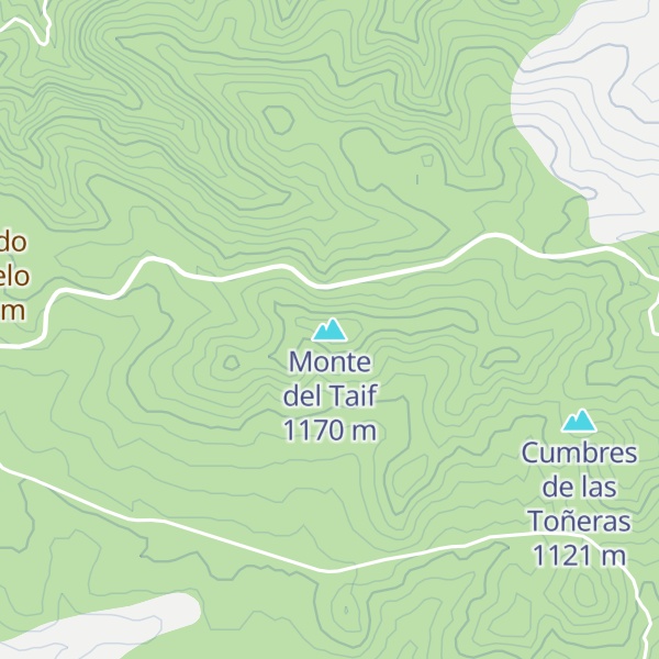 Map of Monte del Taif
