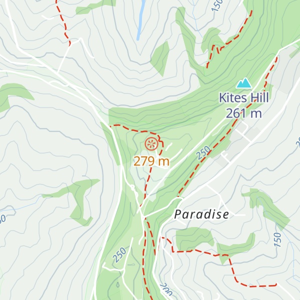Map of Painswick Beacon