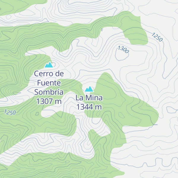 Map of La Mina