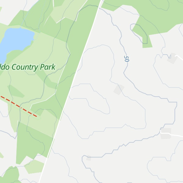 Map of Hill of Little Meldrum