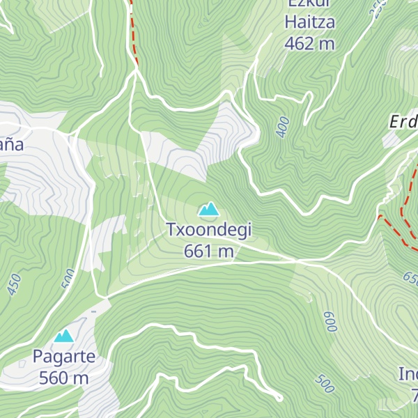 Map of Txoondegi
