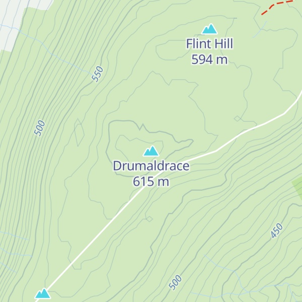 Map of Drumaldrace