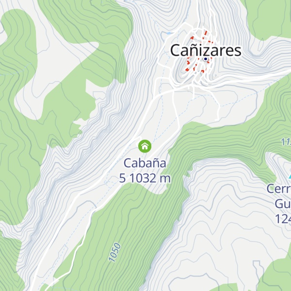 Map of Cabaña 6