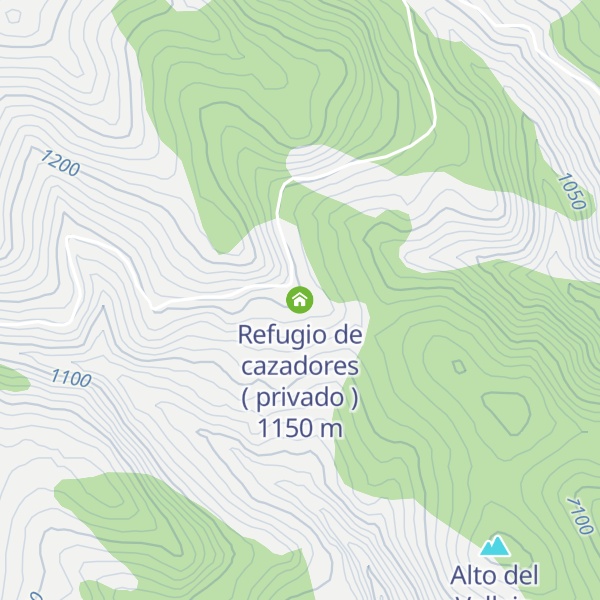 Map of Refugio de cazadores ( privado )