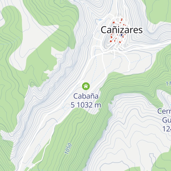 Map of Cabaña 7