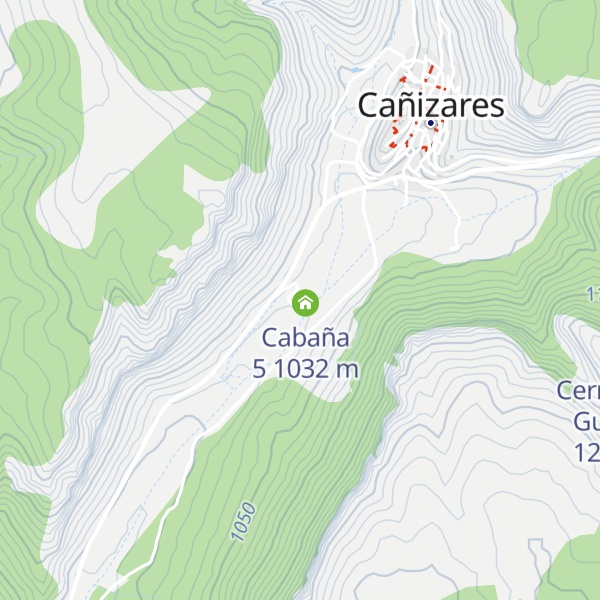 Map of Cabaña 9