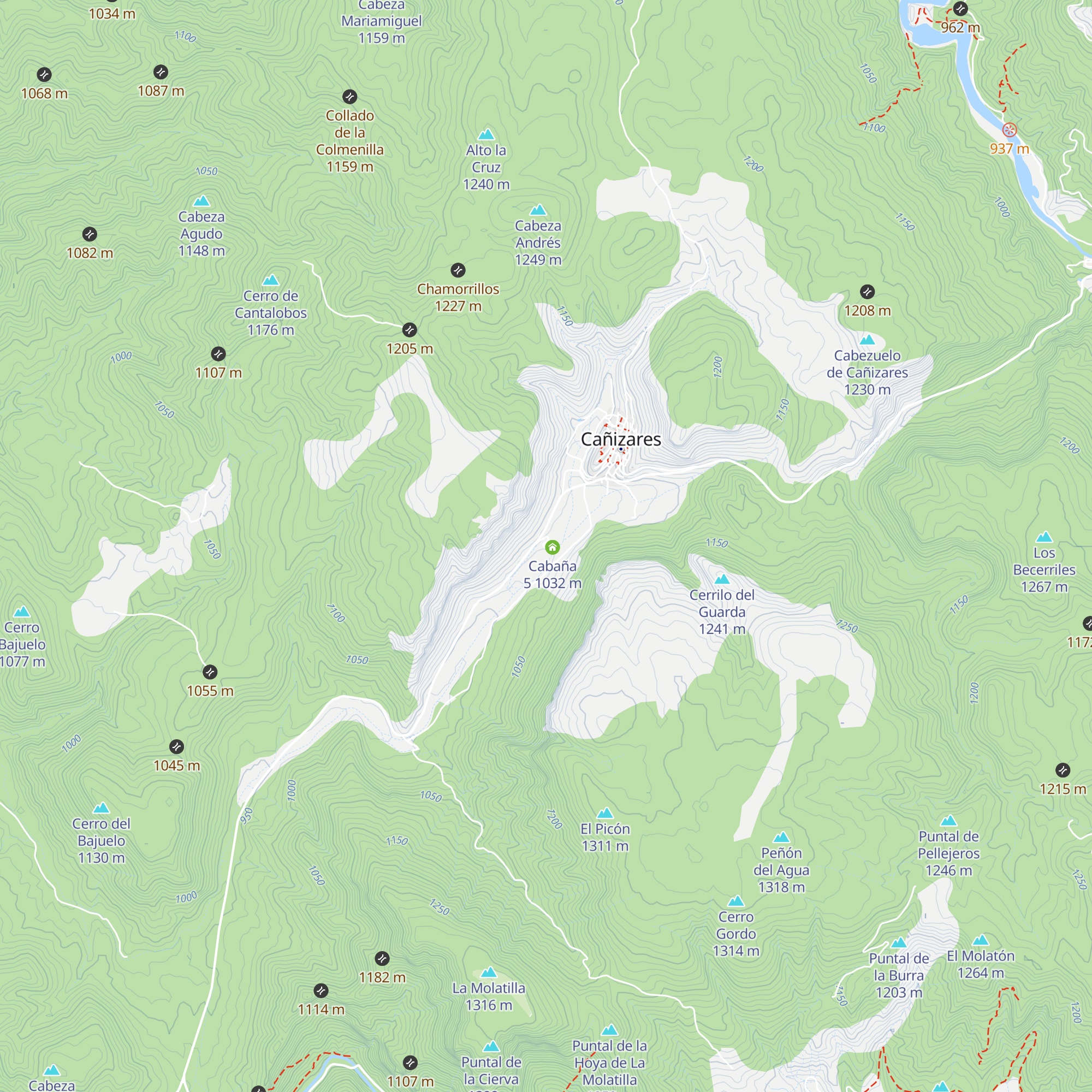 Cabaña 12 map