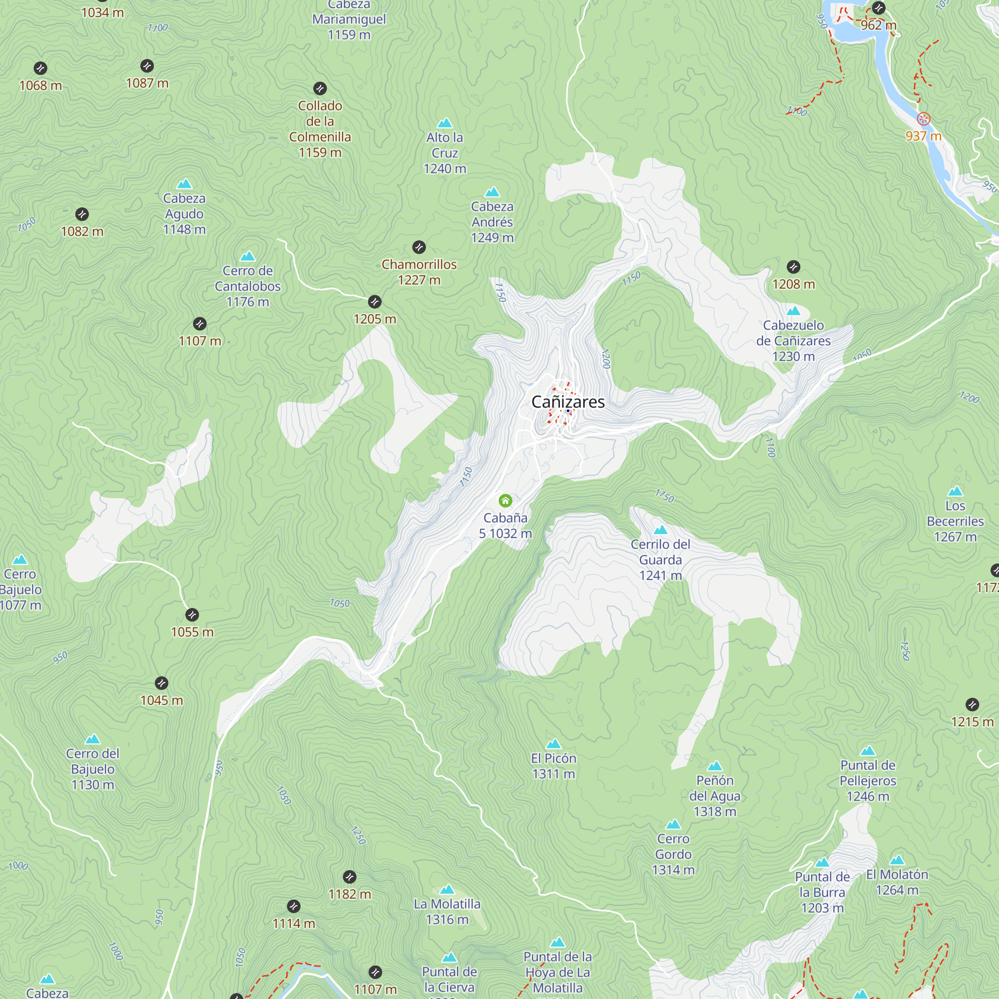 Cabaña 12 map