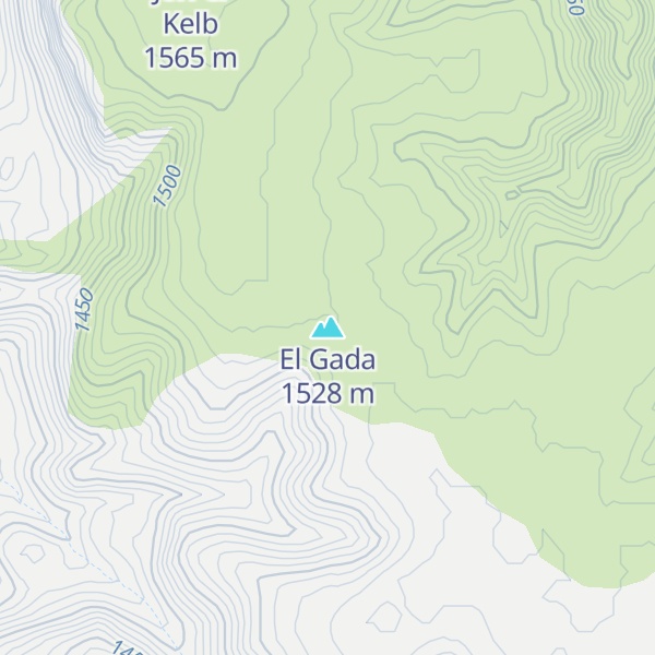 Map of El Gada