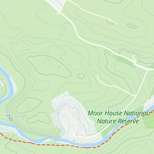 Map of Yearl Hill