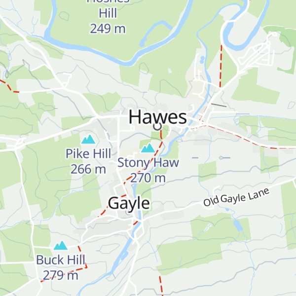 Map of Stony Haw