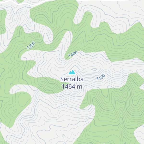 Map of Serralba