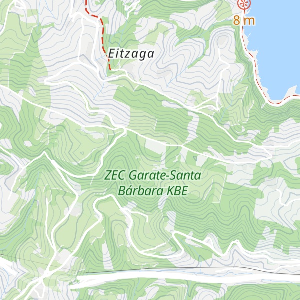 Map of Garategaña