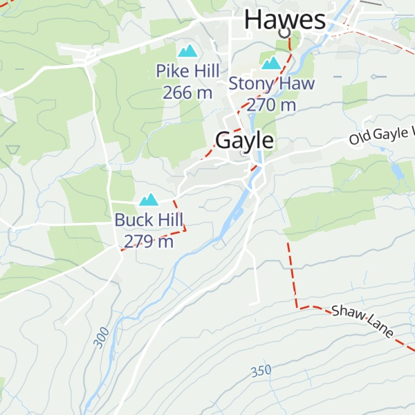Map of The Hill