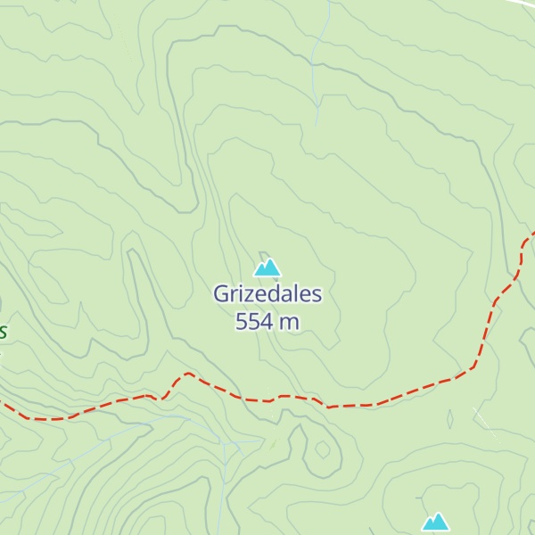Map of Grizedales
