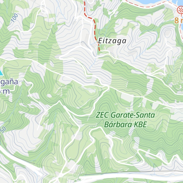 Map of Garate