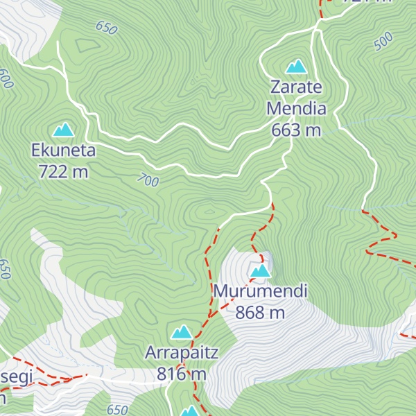 Map of Atxipimendi