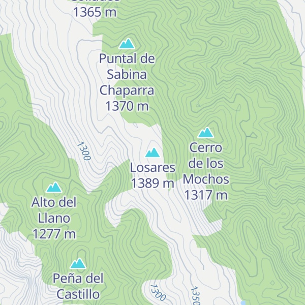 Map of Losares