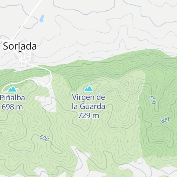 Map of Virgen de la Guarda