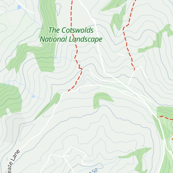 Map of Cud Hill