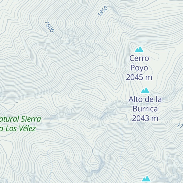 Map of Puntal de la Majada Honda