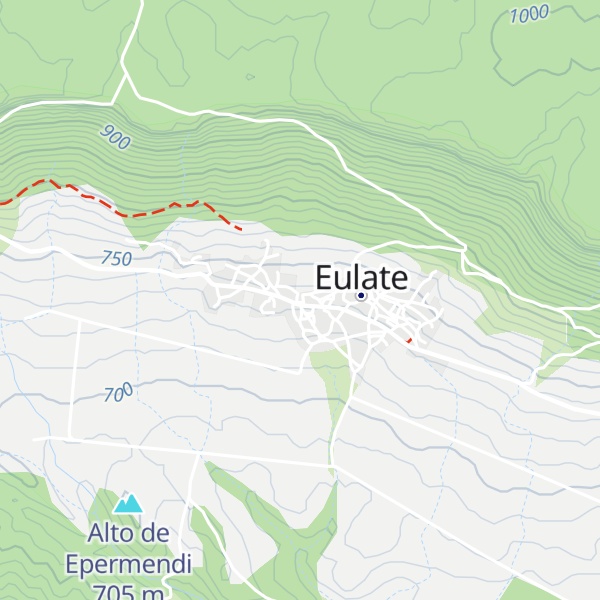 Map of Refugio Juvenil Eulate