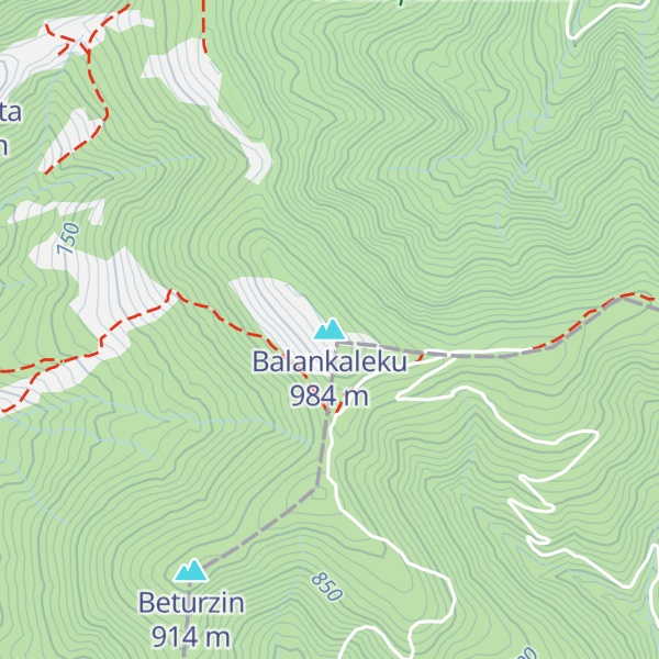 Map of Balankaleku