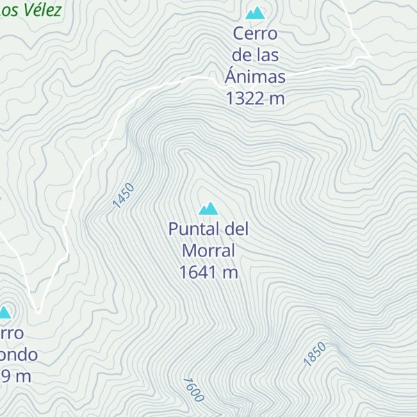 Map of Puntal del Morral