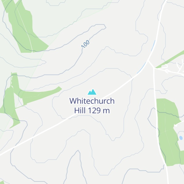 Map of Whitechurch Hill