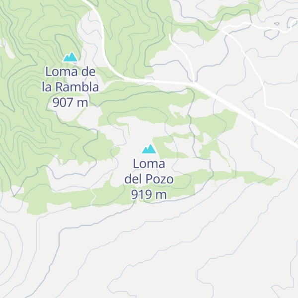 Map of Loma del Pozo