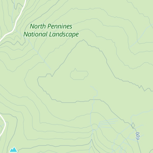 Map of Middlehope Moor