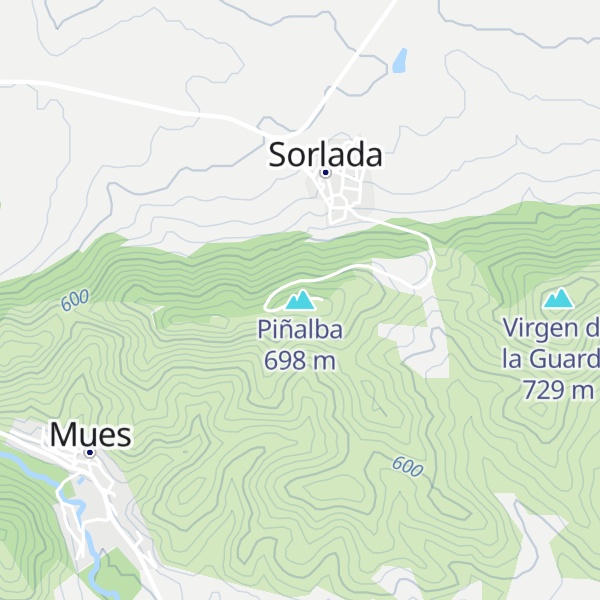 Map of Piñalba