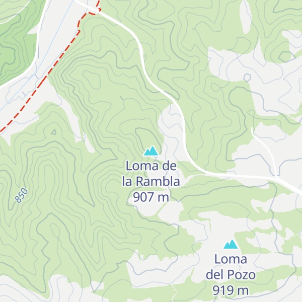 Map of Loma de la Rambla