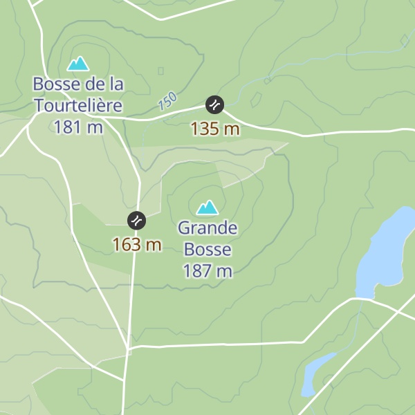 Map of Grande Bosse