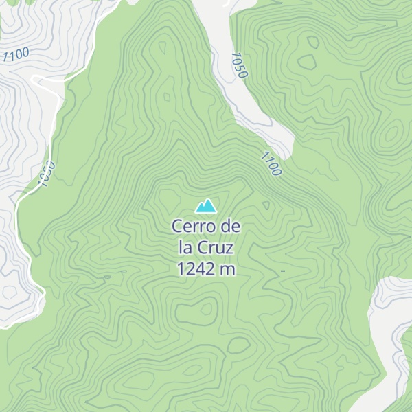 Map of Cerro de la Cruz