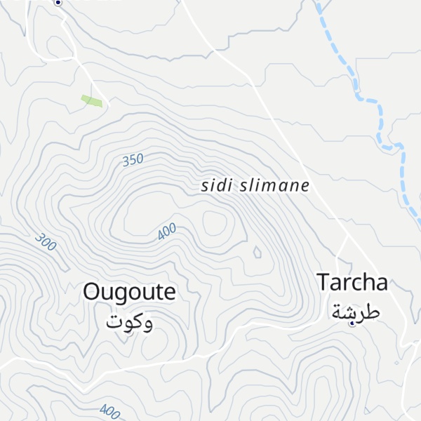Map of Sidi slimane