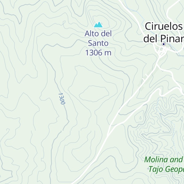 Map of Peña Alta