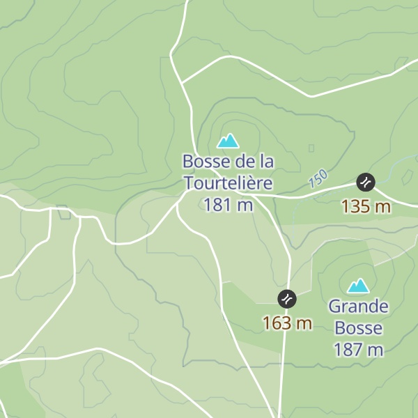 Map of Petite Bosse