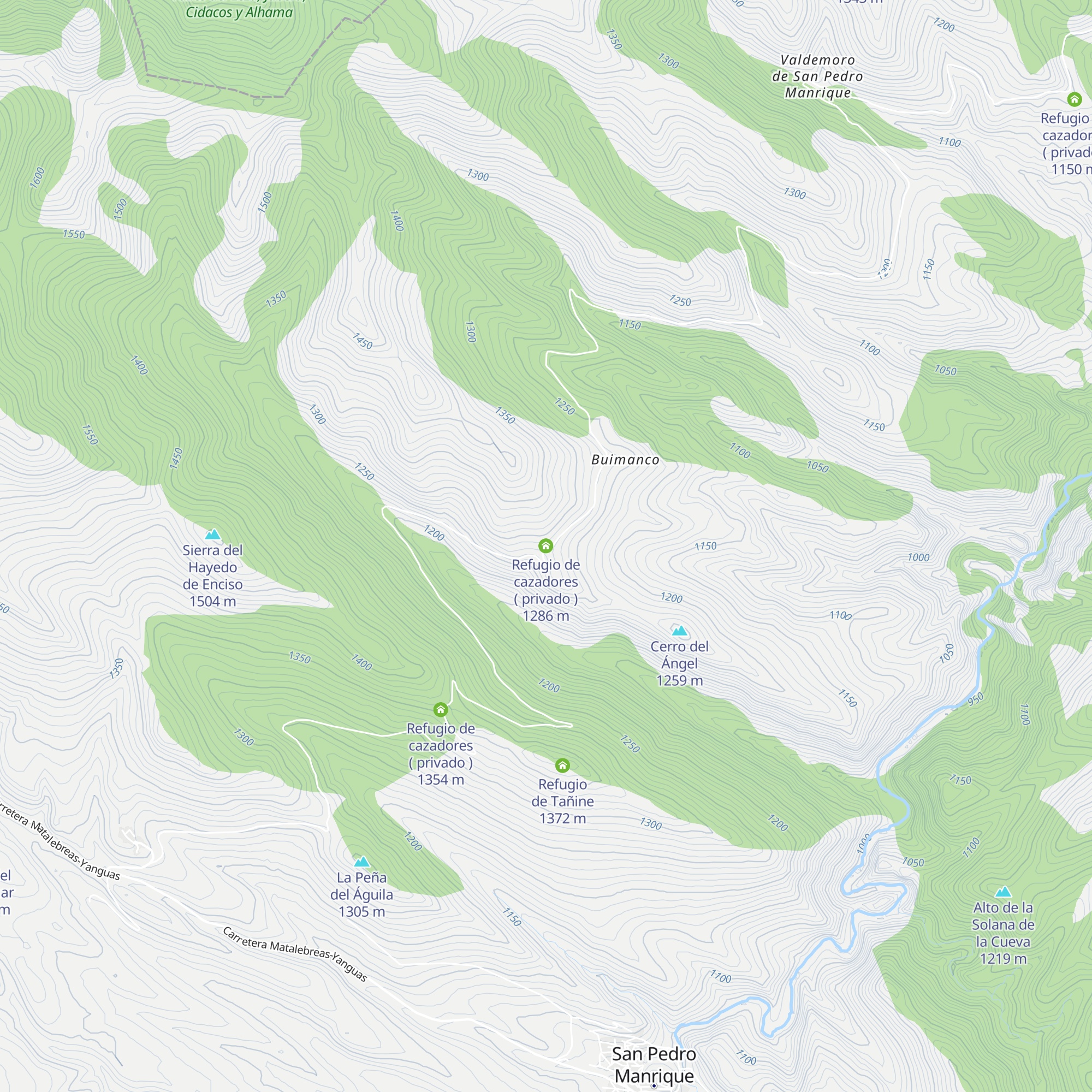 Refugio de cazadores ( privado ) map