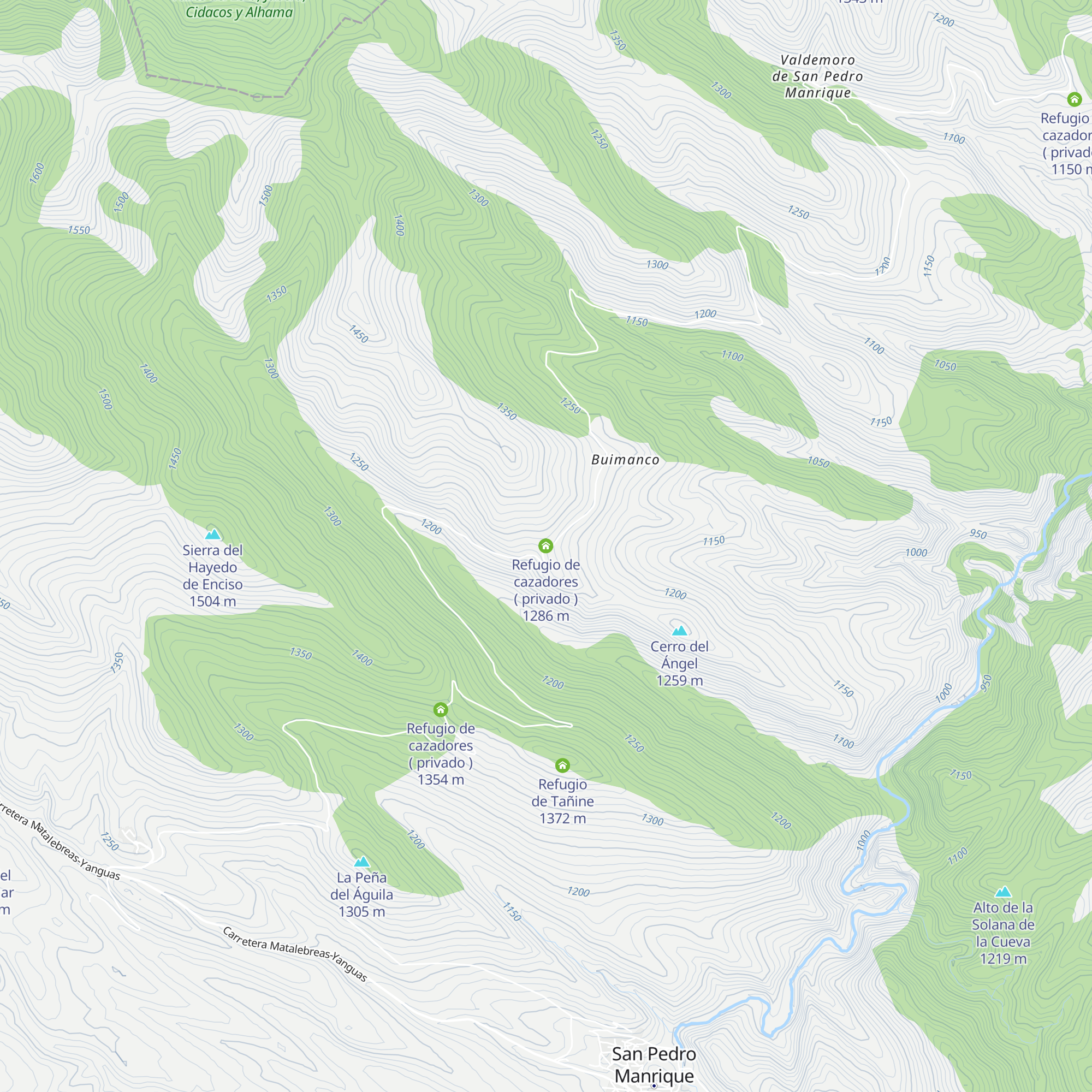 Refugio de cazadores ( privado ) map