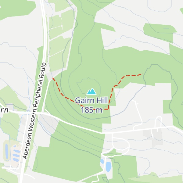 Map of Gairn Hill