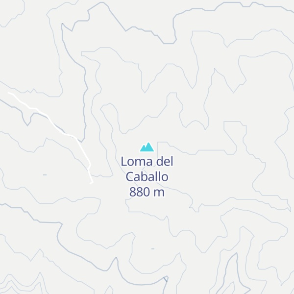 Map of Loma del Caballo