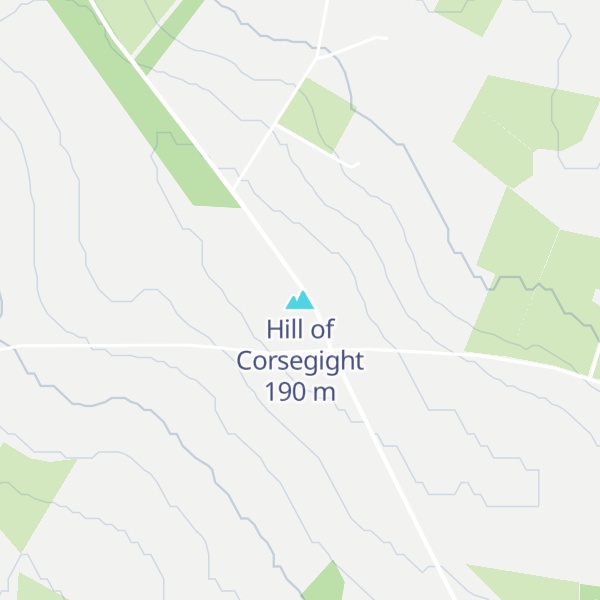 Map of Hill of Corsegight